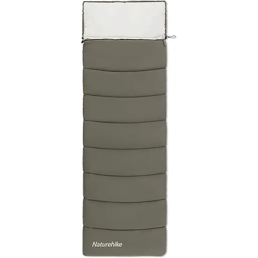 Спальник с копюшоном Naturehike LD350 CNK2300SD016 Dark Green (6976023921810) [146581]
