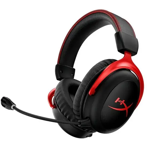 Наушники гарнитура беспроводная HyperX Cloud II Wireless (4P5K4AA) - фото 1