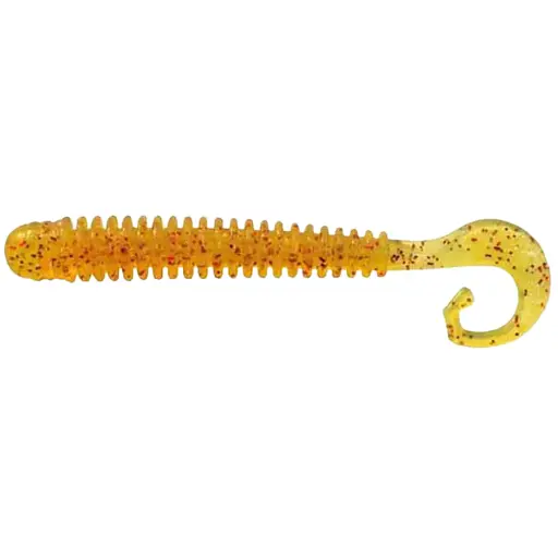 Силікон Reins G-tail Saturn 3.5" 566 Motor Oil Red Flake (12 шт/уп)