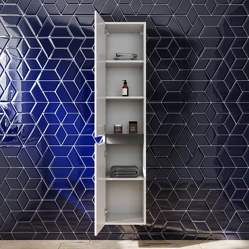 Пенал Am.Pm X-Joy підвісний 35 см лівий білий M85CHL0356WG38, Білий - фото 3