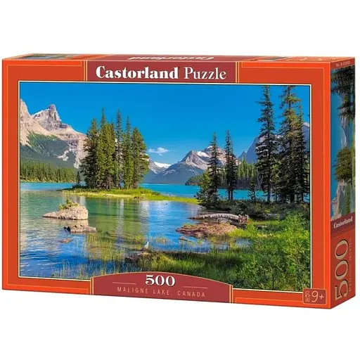 Пазл Castorland Озеро Малайн Канада 500 эл. (B-53803)