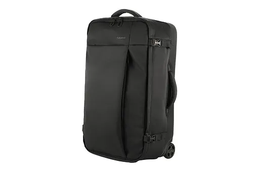 Tucano Сумка дорожная на 2-х колесах, Tugo M Trolley, 45л, полиэстер, черная - фото 4