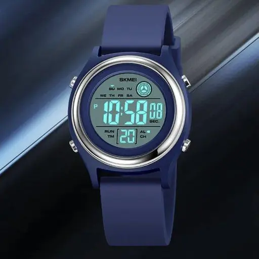 Детские наручные электронные часы Skmei Game (Blue) - фото 4