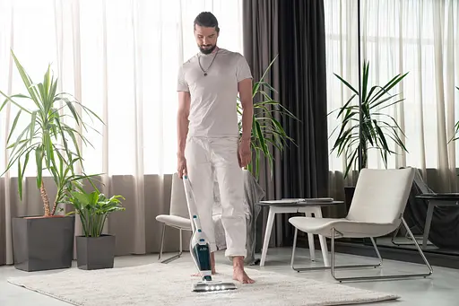 Пылесос беспроводной Ardesto 85 Вт автономная работа до 35 мин HEPA турбощетка с LED белый - фото 2