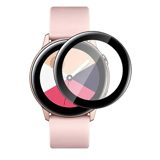 Захисне скло 3D з рамкою Tamister для смартгодинника Samsung Watch Gear S4 44 мм 1 шт. - фото 2