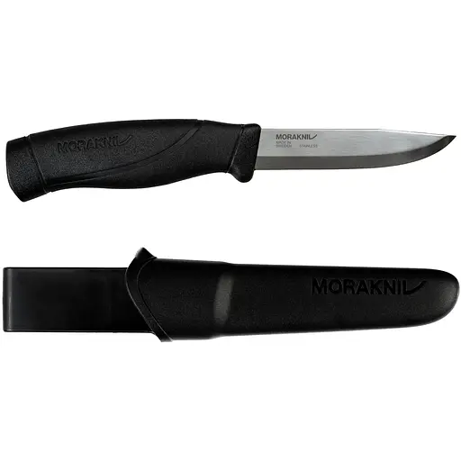 Нож Morakniv Companion Heavy Duty Black нержавеющая сталь (13158/13159)