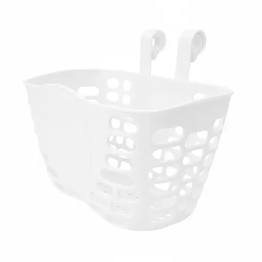 Кошик на дитячий велосипед / самокат 23х16х16 см білий (G0002243) - фото 1