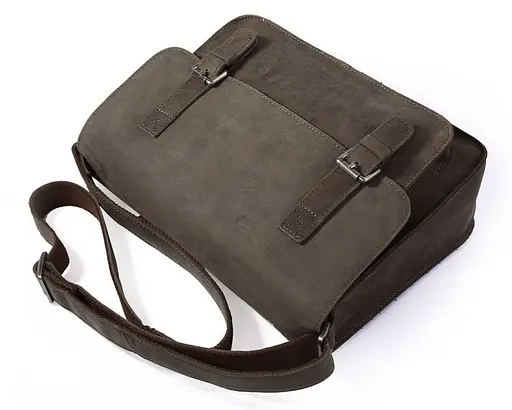 Чоловіча шкіряна сумка Vintage 31х24х9 см sum0012450 - фото 5
