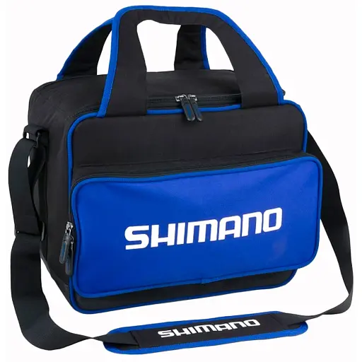 Сумка Shimano Allround Bait and Bits Bag 38x32x31cm для насадок Black/blue - фото 1