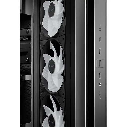 be quiet! Light Base 500 LX Корпус из закаленного стекла без блока питания, черный (BGW85) - фото 5