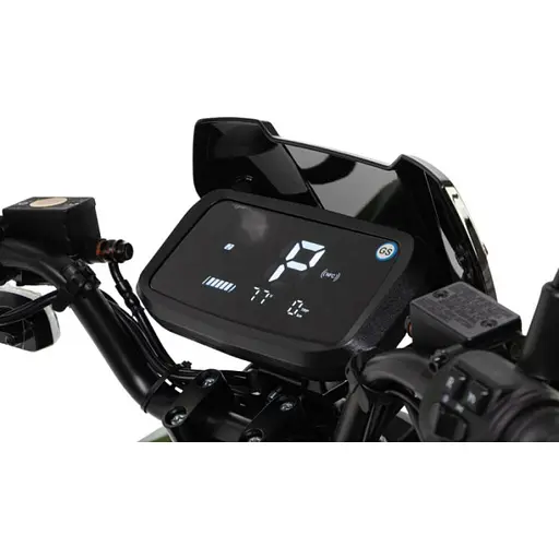 Електроскутер Двомісний Crosser CR-21 (2500W 72V/35Ah) Графенова батарея Чорний - фото 5