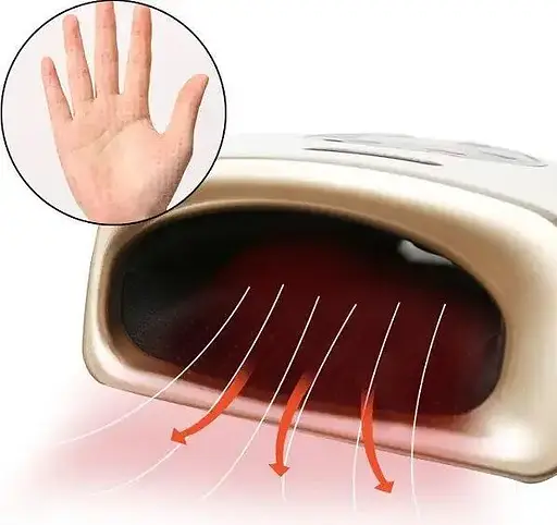 Массажер Qinglin QL-201 для кистей рук (компрессионный и акупунктурный массаж с подогревом) - фото 7