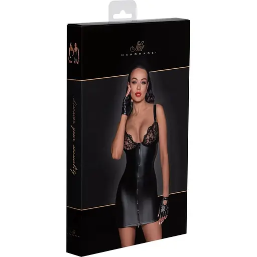 Платье Noir Handmade F254 Powerwetlook Mini-dress - M - фото 8