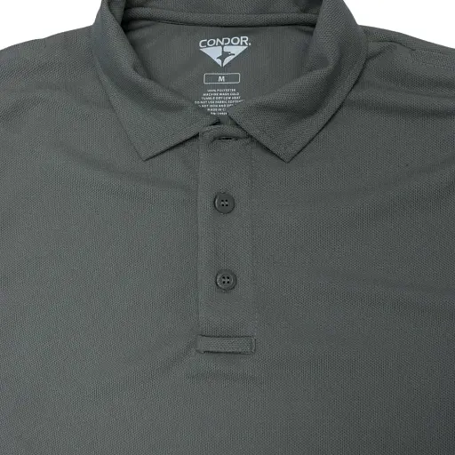 Теніска поло Condor-Clothing Long Sleeve Performance Tactical Polo M Graphite - фото 2