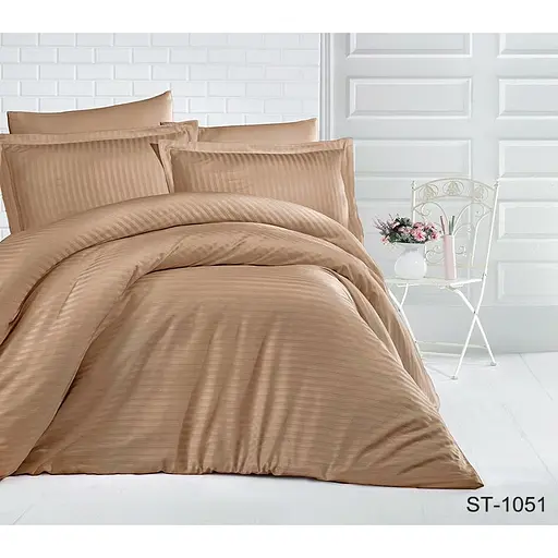 Комплект постільної білизни TAG Tekstil 2-спальний 000211222 (LUXURY ST-1051)