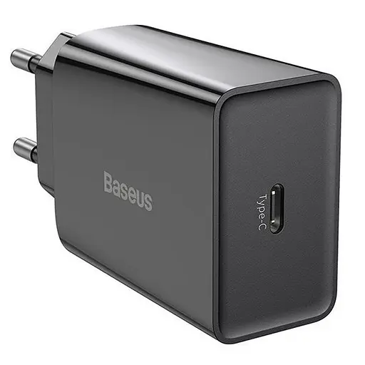 МЗП Baseus Speed Mini Quick Charger 20W (1USB-C) (CCFS-S) Чорний - фото 2