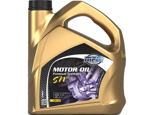 Моторна олива MPM Premium Synthetic SN 5W50 4л (05004S)
