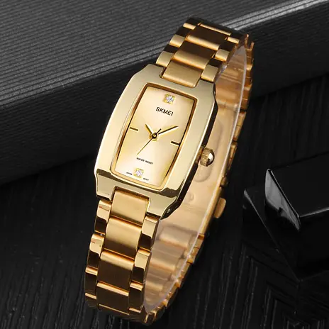 Наручний годинник жіночий 1400GD Gold Skmei acs0030770 - фото 4