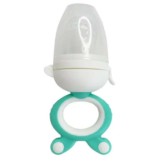 Ниблер для малышей "Зайчик с поршнем" MGZ-0004 (Mint) с крышкой
