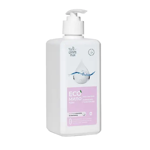 EКОмило рідке натуральне оливково-ланолінове Green Max 500 мл - фото 1
