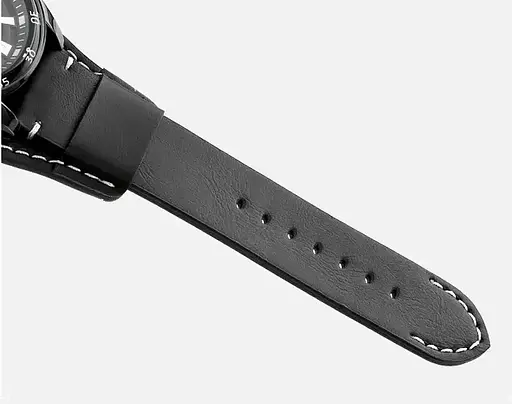 Чоловічий наручний класичний годинник Skmei 9249 (Чорний з чорним дисплеєм) - фото 8