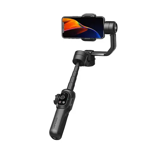 Триосьовий стабілізатор Aochuan Professional Gimbal Stabilizer for Smartphone Smart S2 Чорний - фото 4