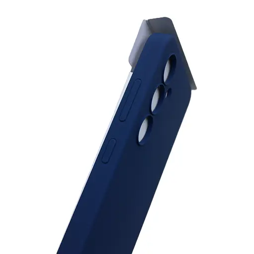Оригінальний силіконовий чохол Samsung Silicone Case для Samsung Galaxy S24 FE Blue EF-PS721CLEGWW - фото 7