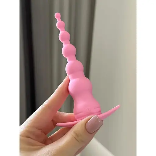 Анальна пробка з вібрацією масажер простати - фото 2