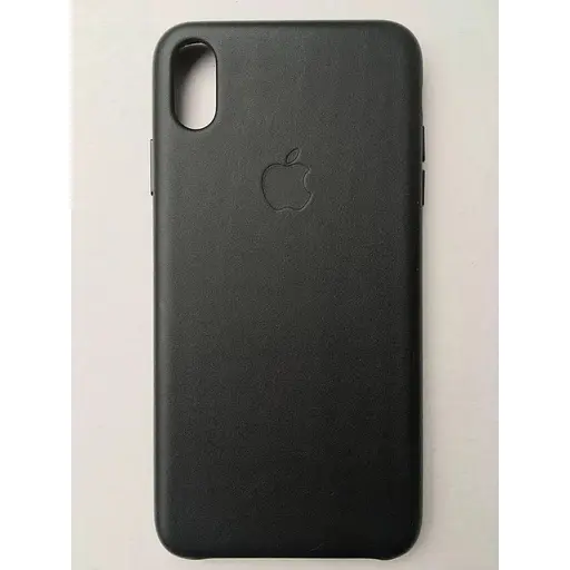 Оригінальний шкіряний чохол Apple Leather Case для iPhone XS Max (6.5") Black (MRWT2ZM/A) - фото 9