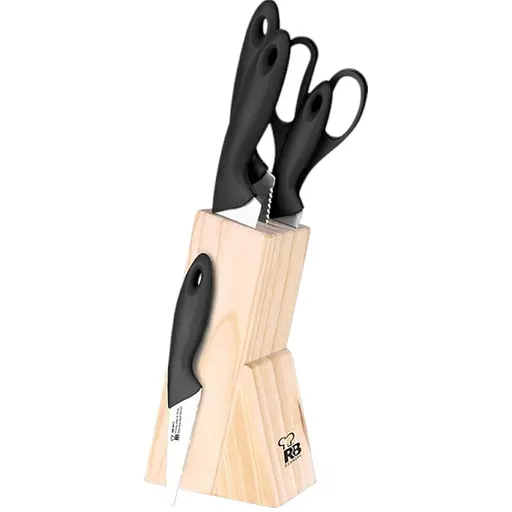 Набір ножів Bergner 6 пр. (RB-8812)