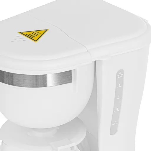 Кофеварка капельного типа Adler AD 4381 White - фото 7