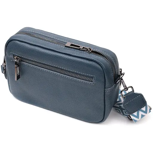 Женская сумка кросс-боди Vintage из натуральной кожи 21.5х14.5х7 см sum0029031 - фото 2