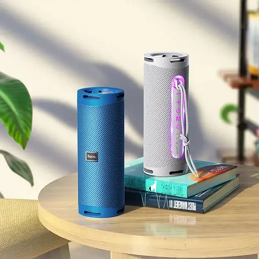 Портативна акустика Hoco Portable Speaker HC9 Dazzling Pulse Sports Grey (757821) [75754] - фото 2
