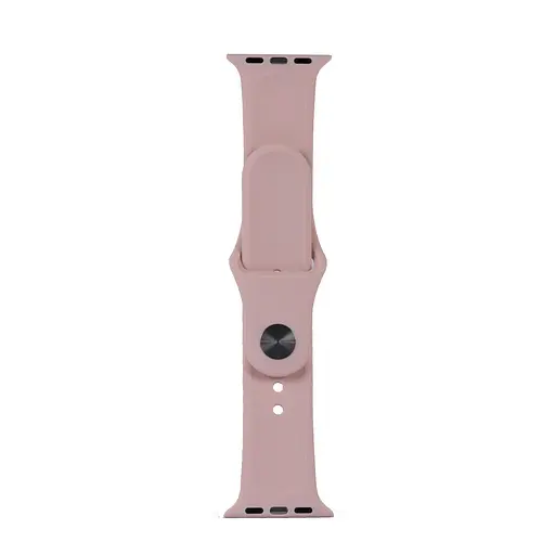 Ремешок Apple Watch Silicone 42/44/45/46/49 мм Розовый L (19) - фото 2