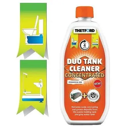 Рідина-концентрат очищувач для біотуалету Thetford DUO TANK CLEANER (CONCENTRATED) 0.8 л - фото 4
