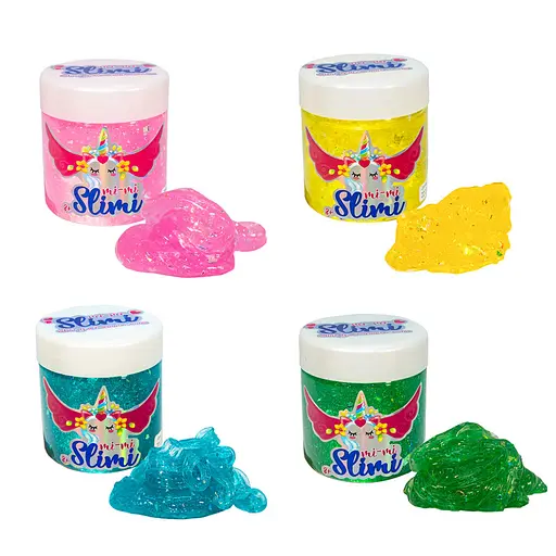 Слайм-Лизун "Mi-mi Slimi - с фольгой" Strateg 71817 150 г в ассортименте - фото 2