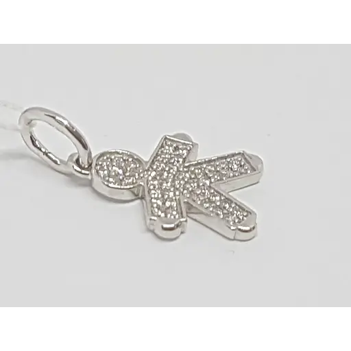 Серебряная подвеска Харьковская ювелирная фабрика Мальчикс фианитами. 500209-КР - фото 3