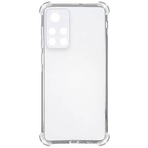 TPU чохол GETMAN Ease logo посилені кути Full Camera для Xiaomi Redmi Note 11S 5G Безбарвний (прозорий)