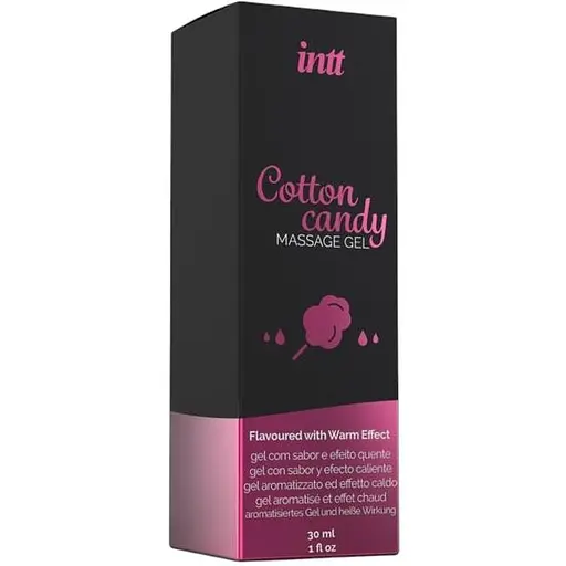 Масажний гель Intt Cotton солодка вата 30 мл - фото 3