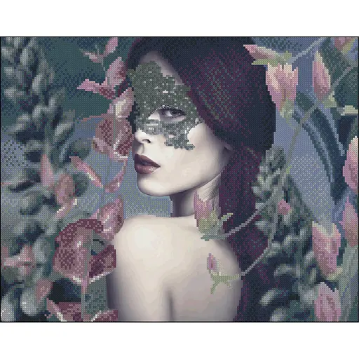 Алмазная мозаика Strateg ПРЕМИУМ Карнавал без подрамника размером 40х50 см (ZAV4050-28) - фото 1