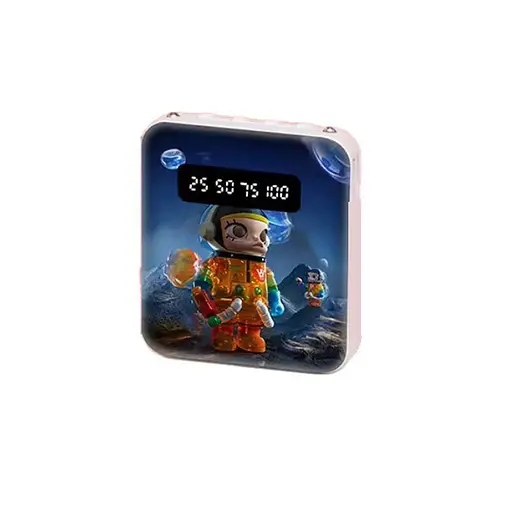 УМБ Power Bank 5000mAh повербанк с экраном и фонариком 4 в 1Pop Mart Molly (16134)