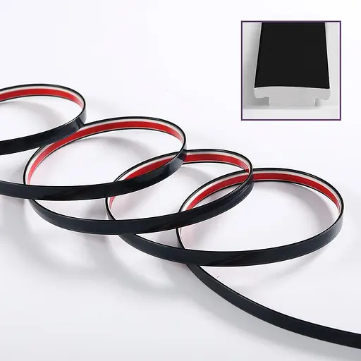 T-подібний молдинг 3000x12x4 мм Чорний SW-00001163 - фото 2