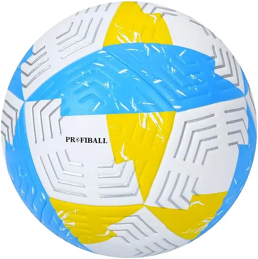 М’яч футбольний, 400-420 г, матеріал PU, ламінований, розмір №5 (В асортименті)