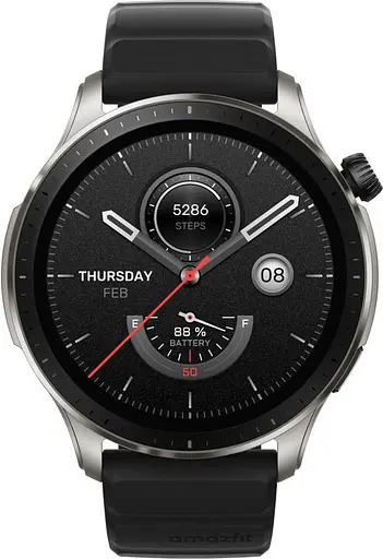 Розумний годинник Amazfit GTR 4 Superspeed Black - фото 3