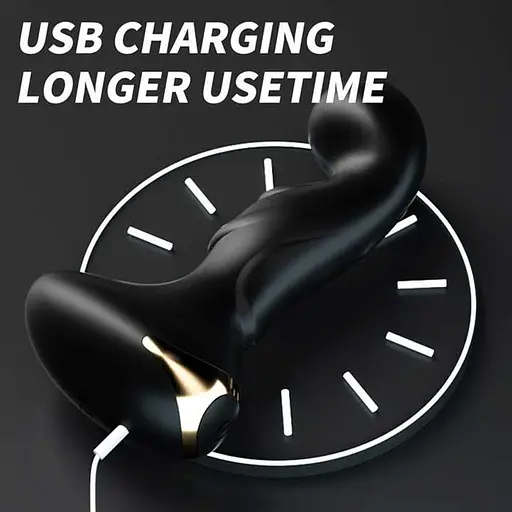 Анальна пробка-масажер простати LILO з вібрацією та USB - фото 3