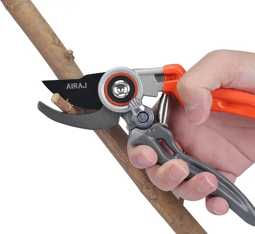Садовый секатор Airaj 2107B профессиональный из нержавеющей стали 21.2 см - фото 3