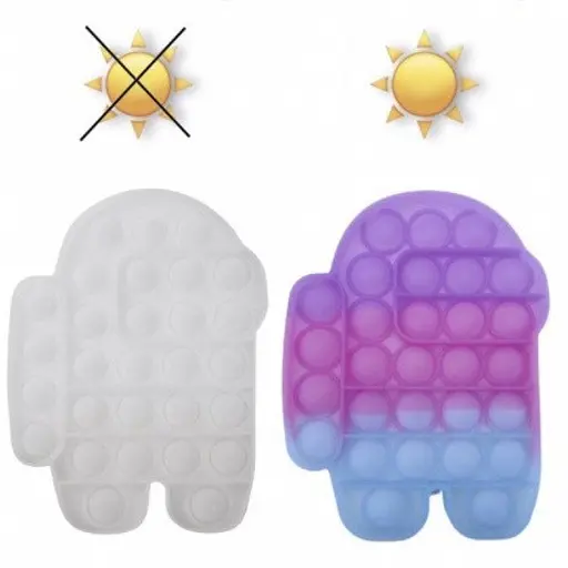 Сенсорна іграшка Pop it Антистрес хамелеон амонг ас among as - фото 1