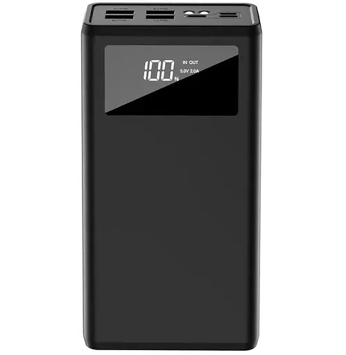 Універсальна мобільна батарея XO PR124 40000 mAh (Black)