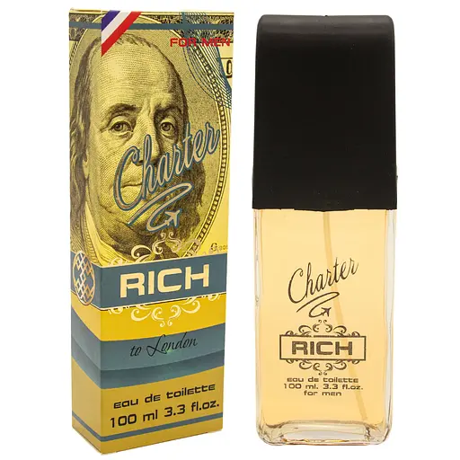 Туалетна вода для чоловіків Charter Rich 100 мл (MM319761) - фото 2