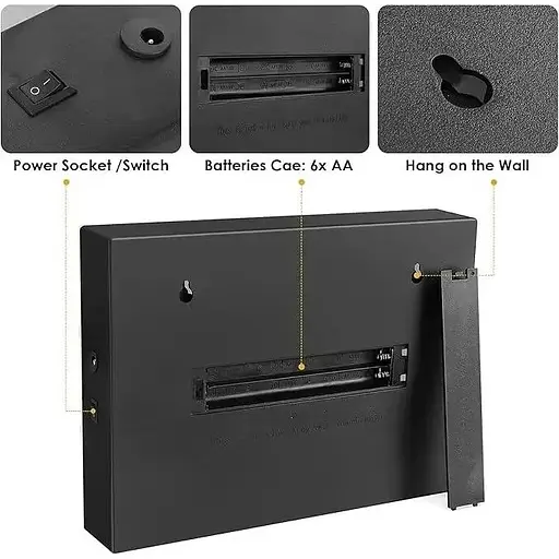 Декоративная доска с буквами Shyosucce LED Light Box A4 16 цветовых режимов 85 эмодзи - фото 4